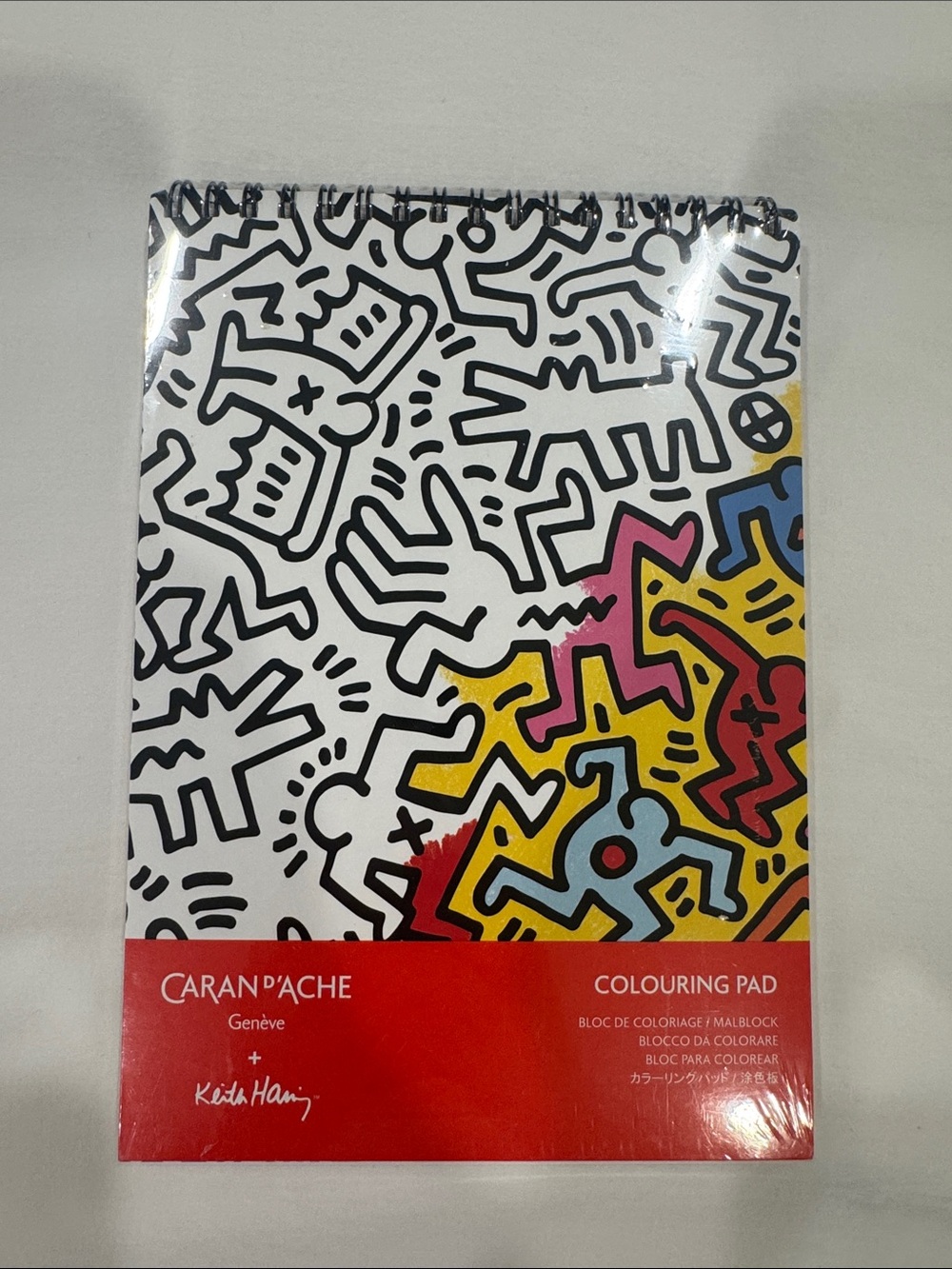 Keith Haring Colouring Pad